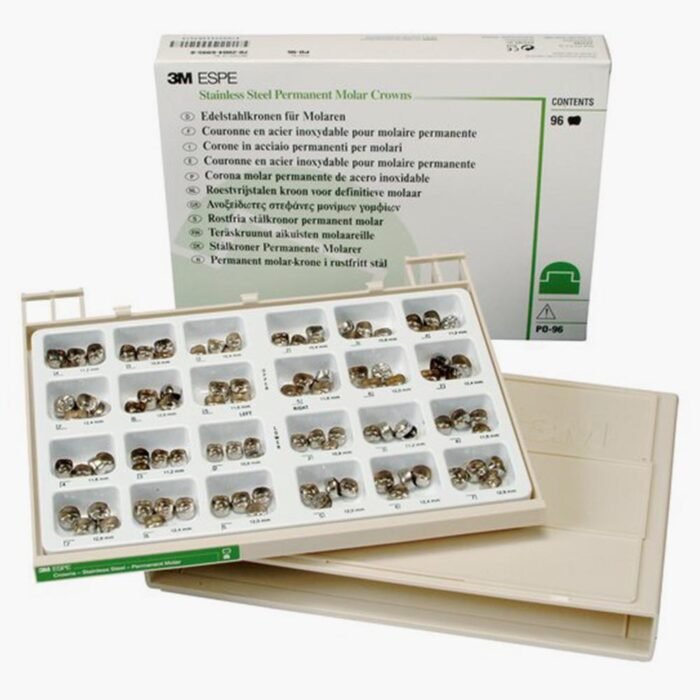3M ESPE SS Crown Permanent Molar Intro Kit PO96 - Image 1