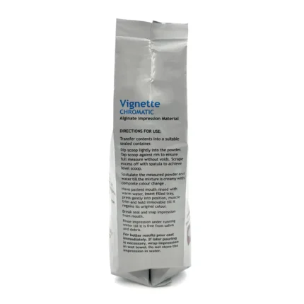 Dentsply Vignette Chromatic Alginate 450g Direction for use