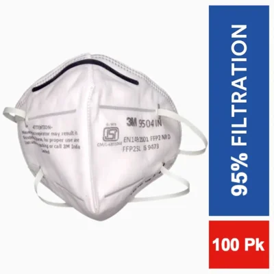 3M 9504 IN Particulate Respirator Mask - Pack of 100