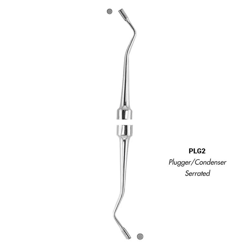 GDC Plugger-Condenser Serrated (PLG2) #3