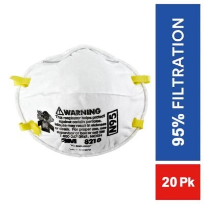 3M 8210 N95 Particulate Respirator Mask - 20pc