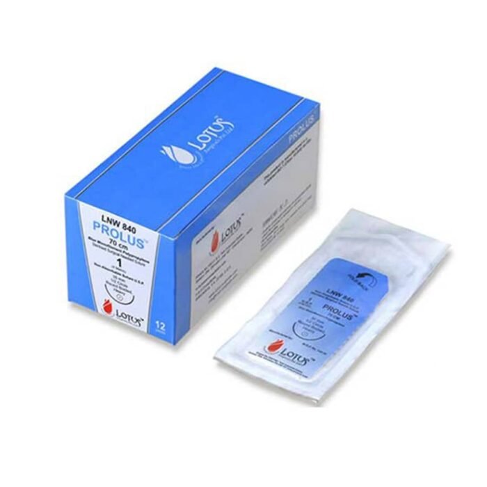 Lotus Prolus Blue Suture Monofilament Polypropylene Suture