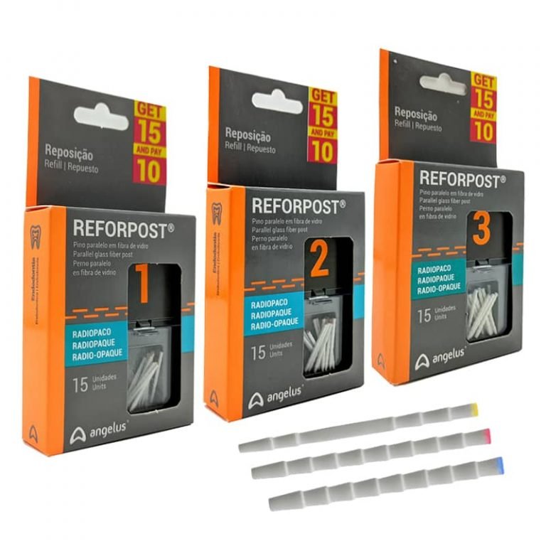Angelus Reforpost Fiber Glass Post 15 Refills