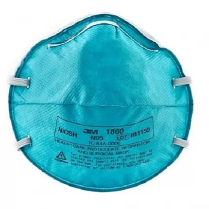 3M 1860 N95 Health Care and Surgical Mask - front