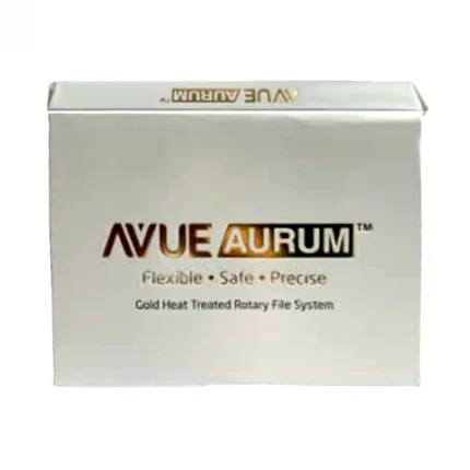Avue Aurum Gold Heat Treated Rotary Files Box