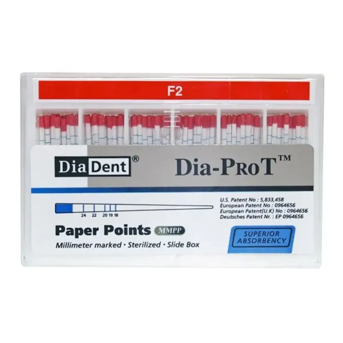 Dia-ProT Paper Points - DiaDent - F2