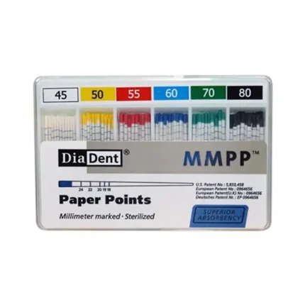Diadent Paper Points 2%