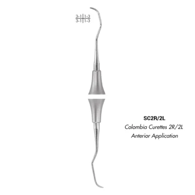 GDC Columbia Curettes 2R/2L Anterior Application (SC2R/2L) #3