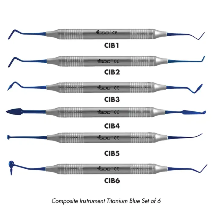 GDC Composite Instrument Titanium Blue Set (CIBP6)