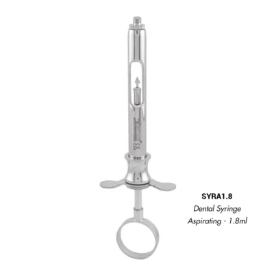 GDC Dental Syringe Aspirating – 1.8ml (SYRA1.8)