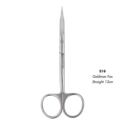 GDC Goldman Fox Scissor Straight - 13cm (S16)