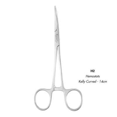 GDC Hemostats Kelly Curved - 14cm (H2)