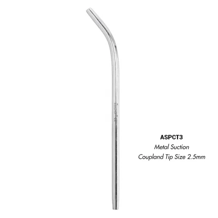 GDC Metal Suction Coupland Tip 2.5mm (ASPCT3)