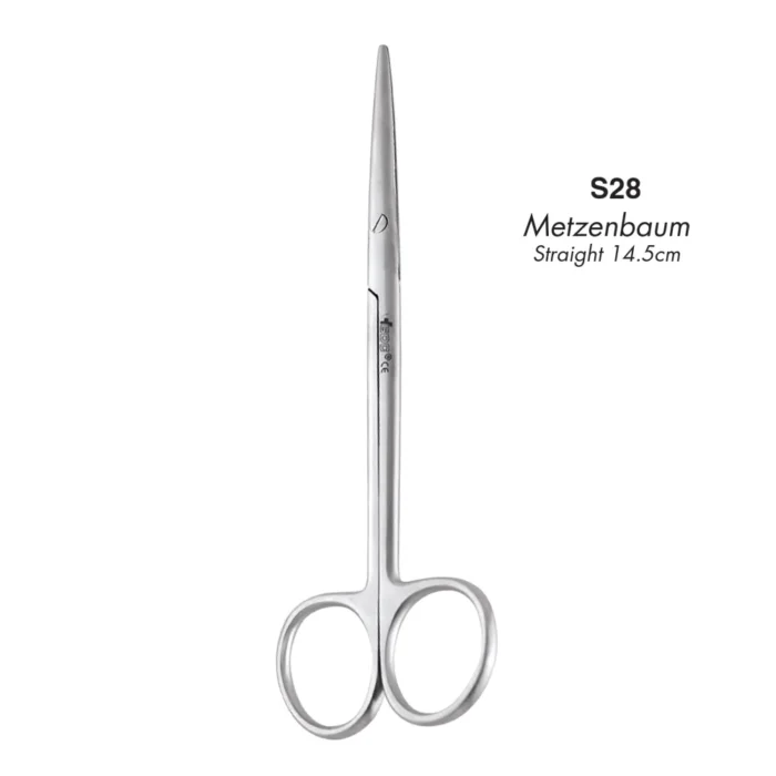 GDC Scissor Metzenbaum Straight 14.5cm (S28)