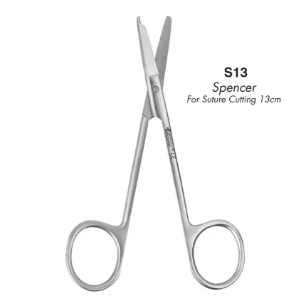 GDC Scissor Spencer For Suture Cutting - 13cm (S13)