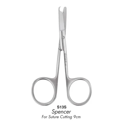 GDC Scissor Spencer For Suture Cutting - 9cm (S13S)