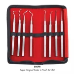 GDC Supra Gingival Scaler in Pouch Set of 8 (SGSP8)