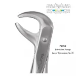 GDC Extraction Forceps Lower Premolars No.75 (FX75S)