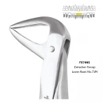 GDC Extraction Forceps Lower Roots No.74N (FX74NS)