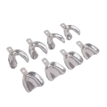 GDC Impression Tray Edentulous Perforated Kit Set of 8 (ITRLEDPP8)