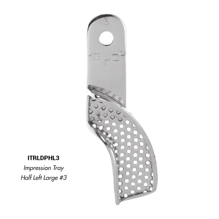GDC Impression Tray Half Left Large #3 (ITRLDPHL3)