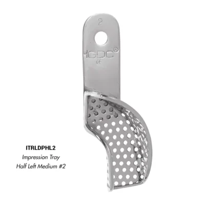 GDC Impression Tray Half Left Medium #2 (ITRLDPHL2)