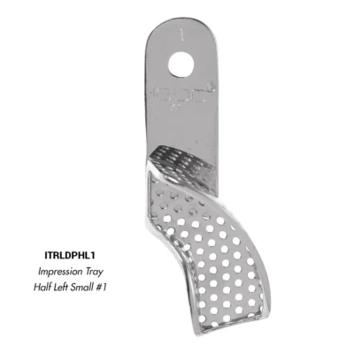 GDC Impression Tray Half Left Small #1 (ITRLDPHL1)