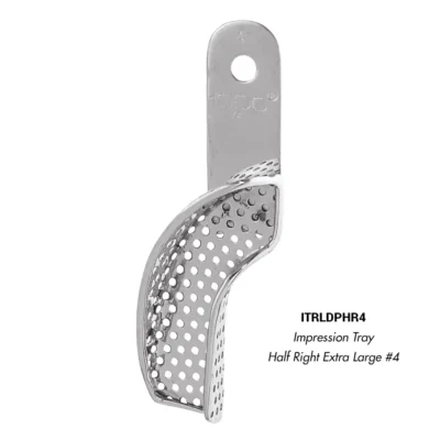GDC Impression Tray Half Right Extra Large #4 (ITRLDPHR4)