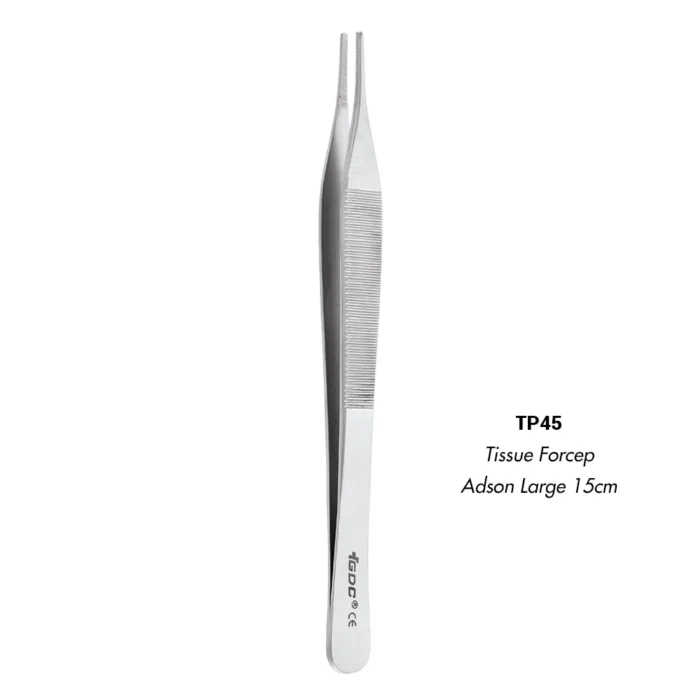 GDC Tissue Forcep Adson Large 15cm (TP45)