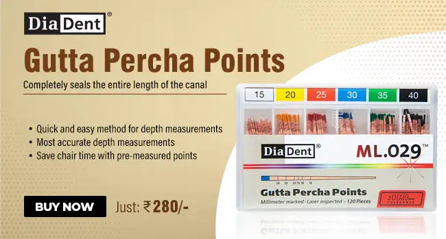 02-Diadent Gutta Percha Points Banner