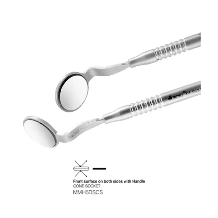 GDC Cone Socket Mirror F.S. Both Sided With Handle (MMH5DSCS)