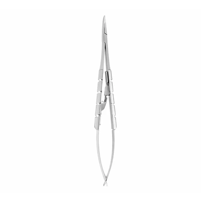 GDC Micro Castroviejo Needle Holder Curved 14Cm (NHCVC)