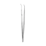GDC Micro Tissue Forceps Gerald 1x2 Curved 18Cm (TPG4)