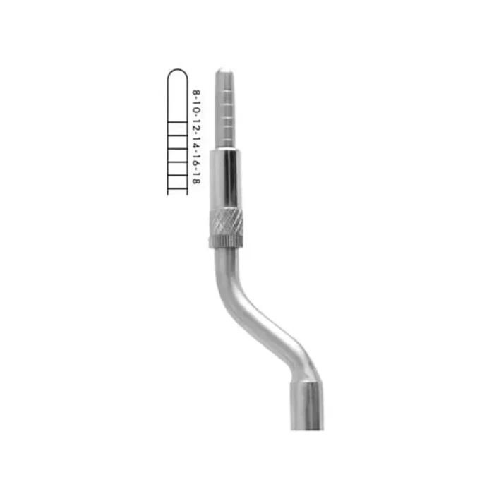 GDC Osteotomes Tapered Convex Tip Angulated 5.0Mm (OSTMSP50A)
