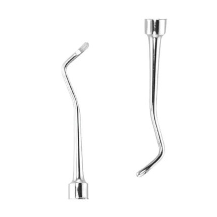GDC Oval Spoon Excavator (1.2 mm) - Solid Ring Handle (EXC17WH) #3