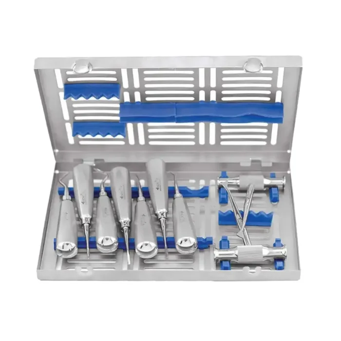GDC Root Elevators Set of 9 With Cassette Premium (REPWC9)