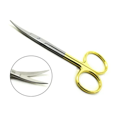 GDC Scissors Iris Tc Curved 11.5Cm (S5083)