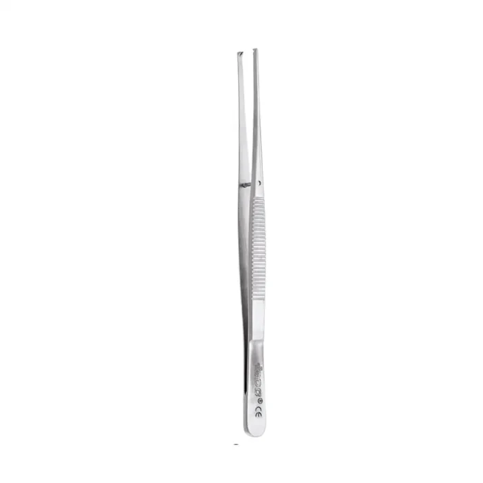 GDC Tissue Forceps Semken Straight 1x2 12.5Cm (TP33)