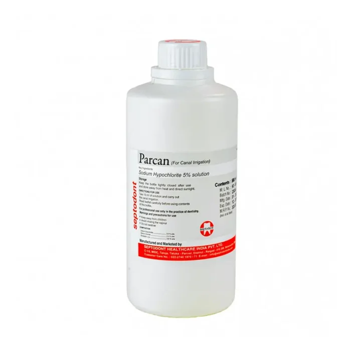 Septodont Parcan Sodium Hypochlorite 5% 500ml