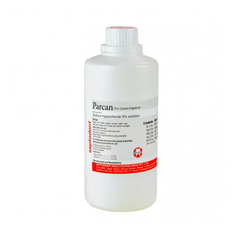 Septodont Parcan Sodium Hypochlorite 5% 500ml