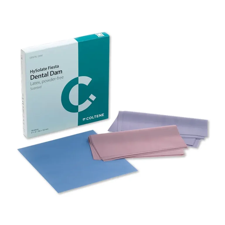 Coltene HySolate Fiesta Latex Dental Dam Medium