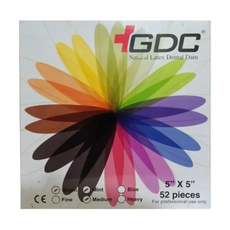 GDC Rubber Dam Sheet Pedo 5x5 Inch RDLC