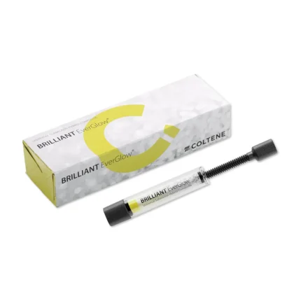 Coltene Brilliant EverGlow Syringe Refills Packaging and Syringe