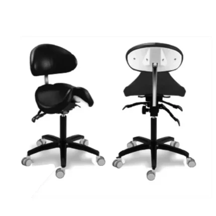 Xpedent Professional Ergo Chair Side and Back View