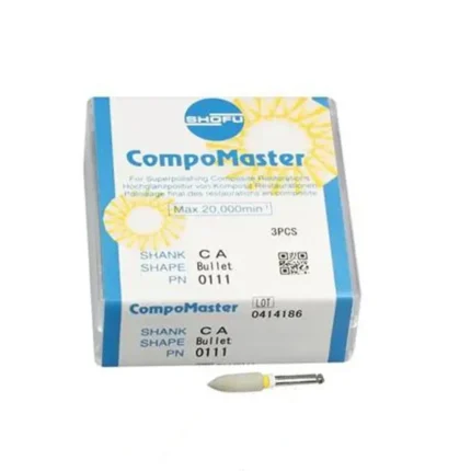 Shofu Compomaster Bullet CA (Pack of 3)