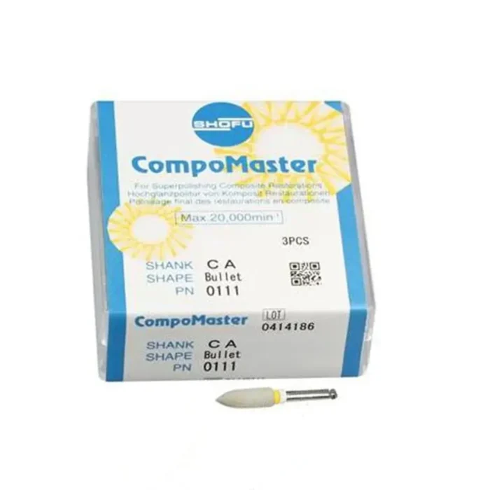 Shofu Compomaster Bullet CA (Pack of 3)