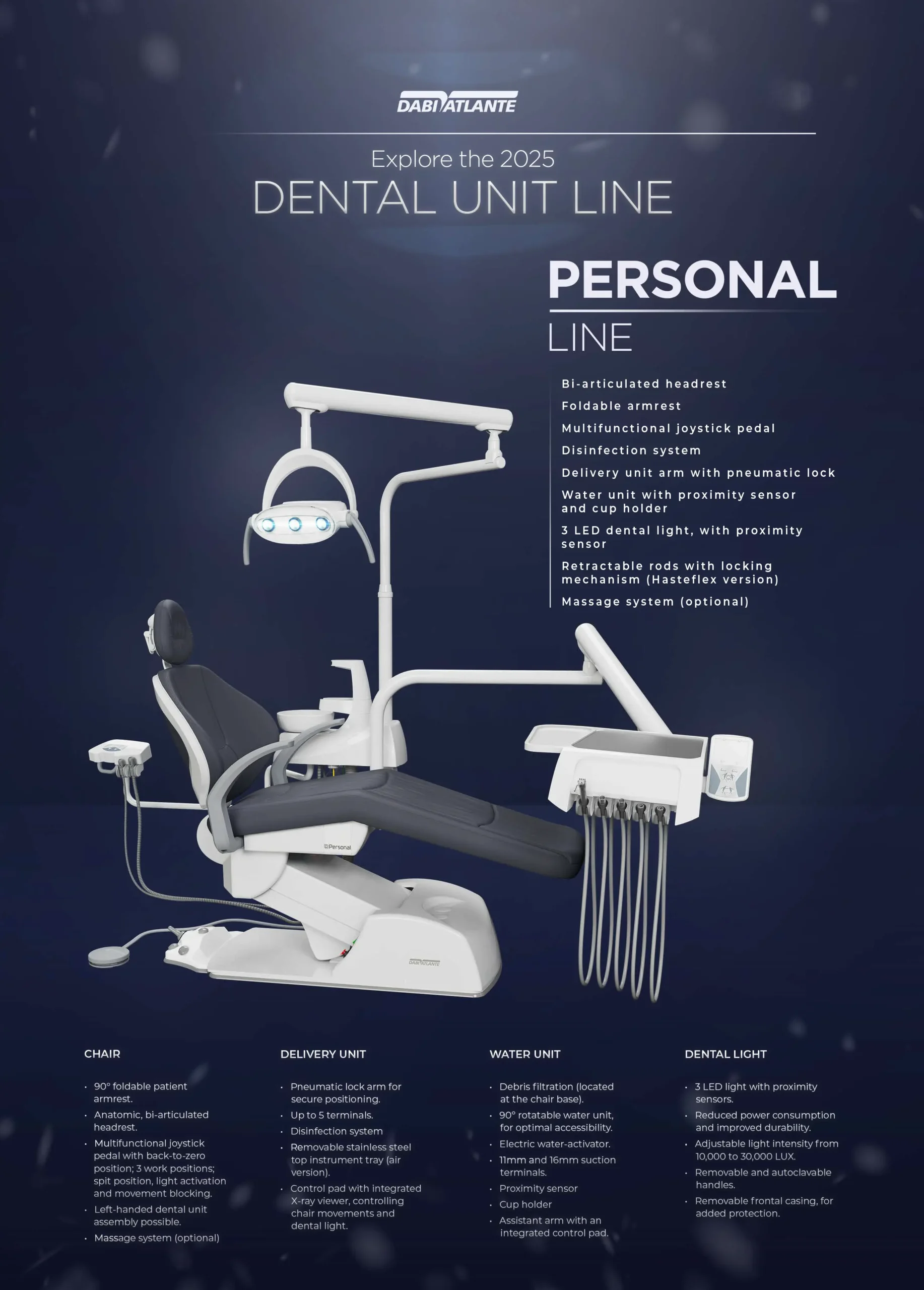 Dabi Atlante Dental Chair Personal