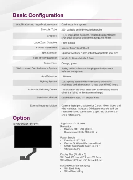 Xpedent Surgical Microscope (Continuous Lens)-14
