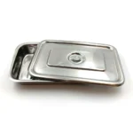 Classic SS Instrument Tray with Lid 11" x 7"