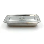 Classic SS Instrument Tray with Lid 8" x 3"